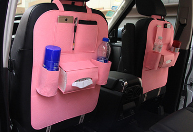 Organizador de asiento para auto