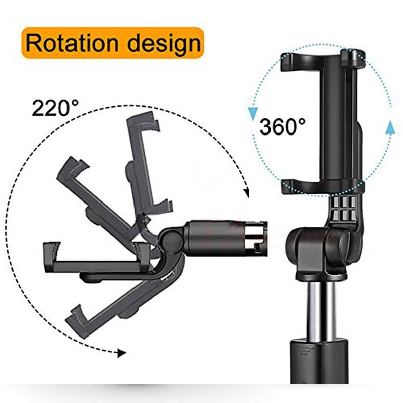 Trípode Selfie Stick móvil universal para transmisión en vivo con Bluetooth